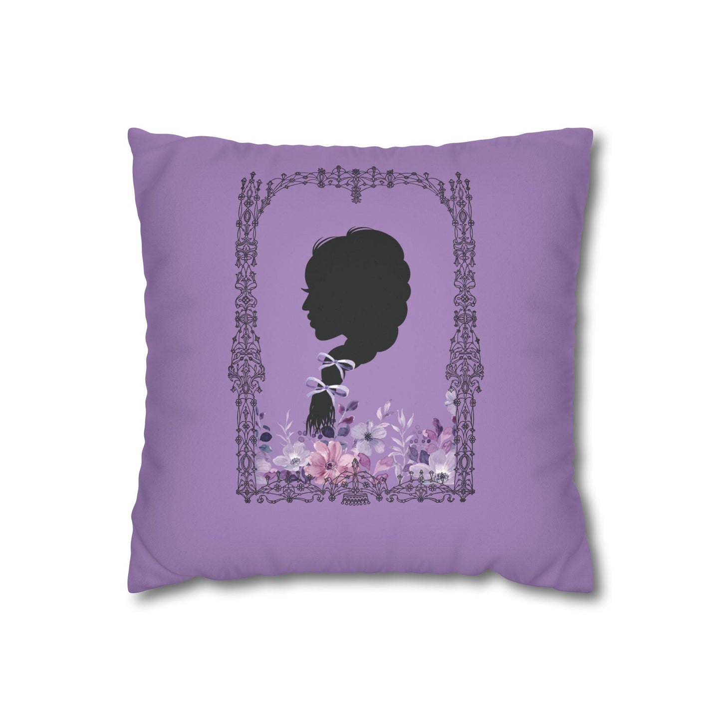 Whistledown Dream Pillow Case-Purple Suede