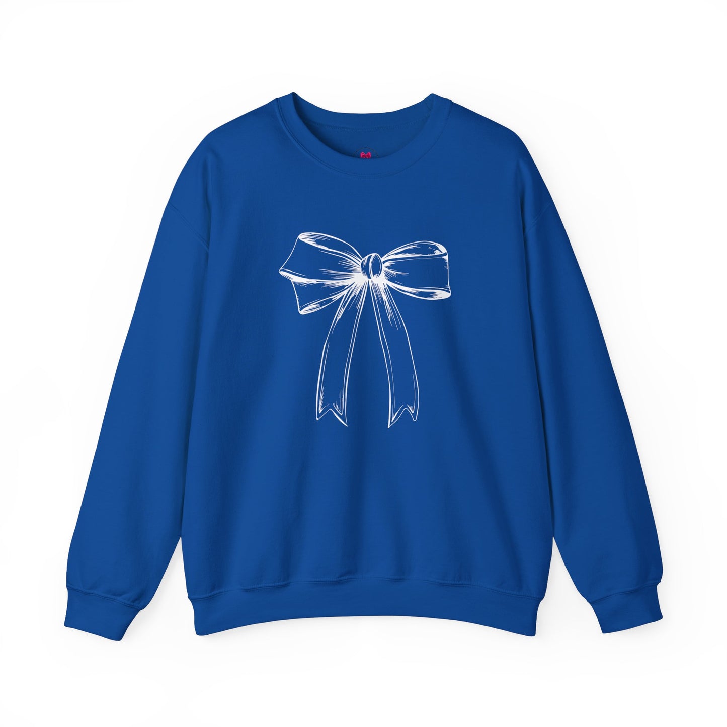 White Bow Sweatshirt