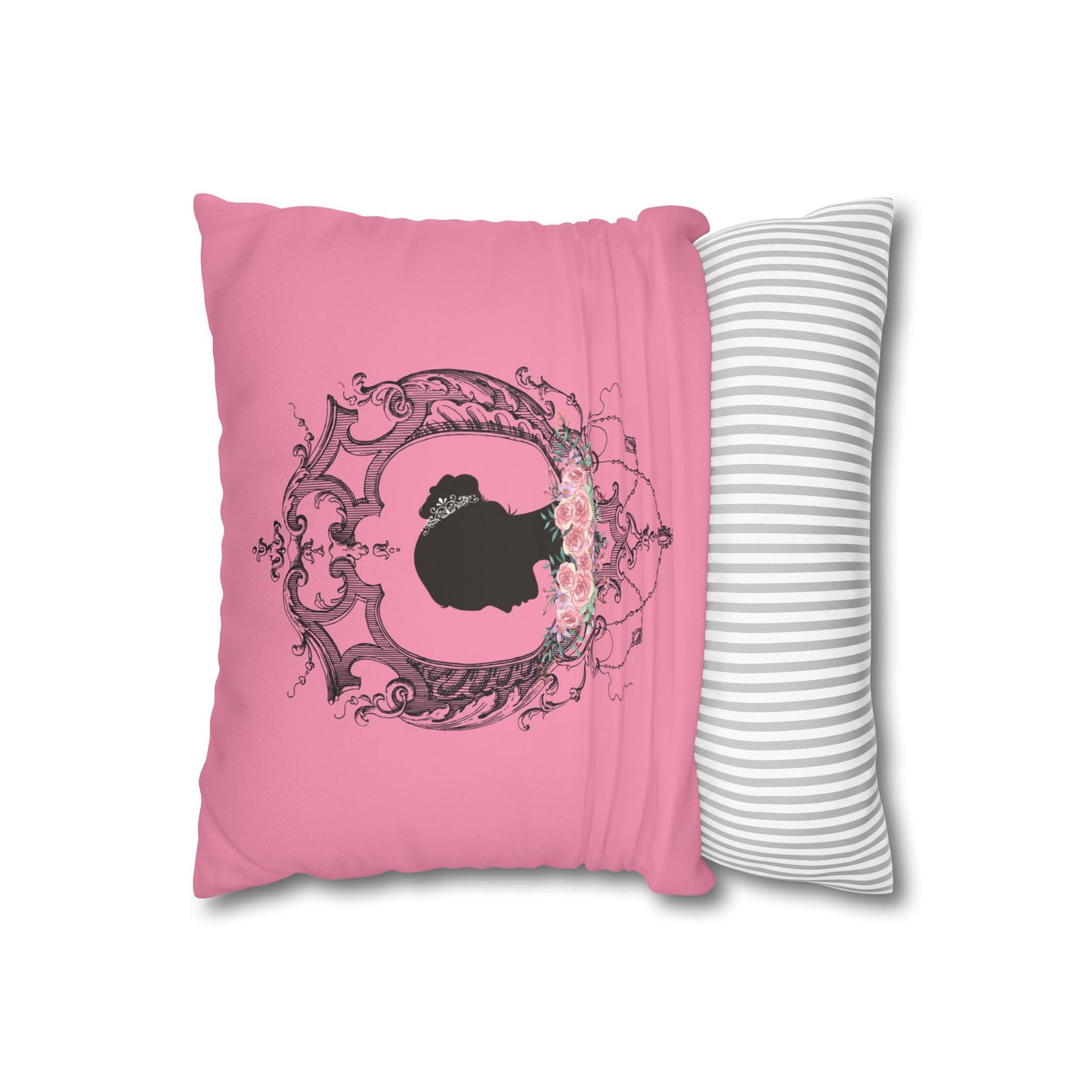 Whistledown Dream Pillow Case-Pink Suede