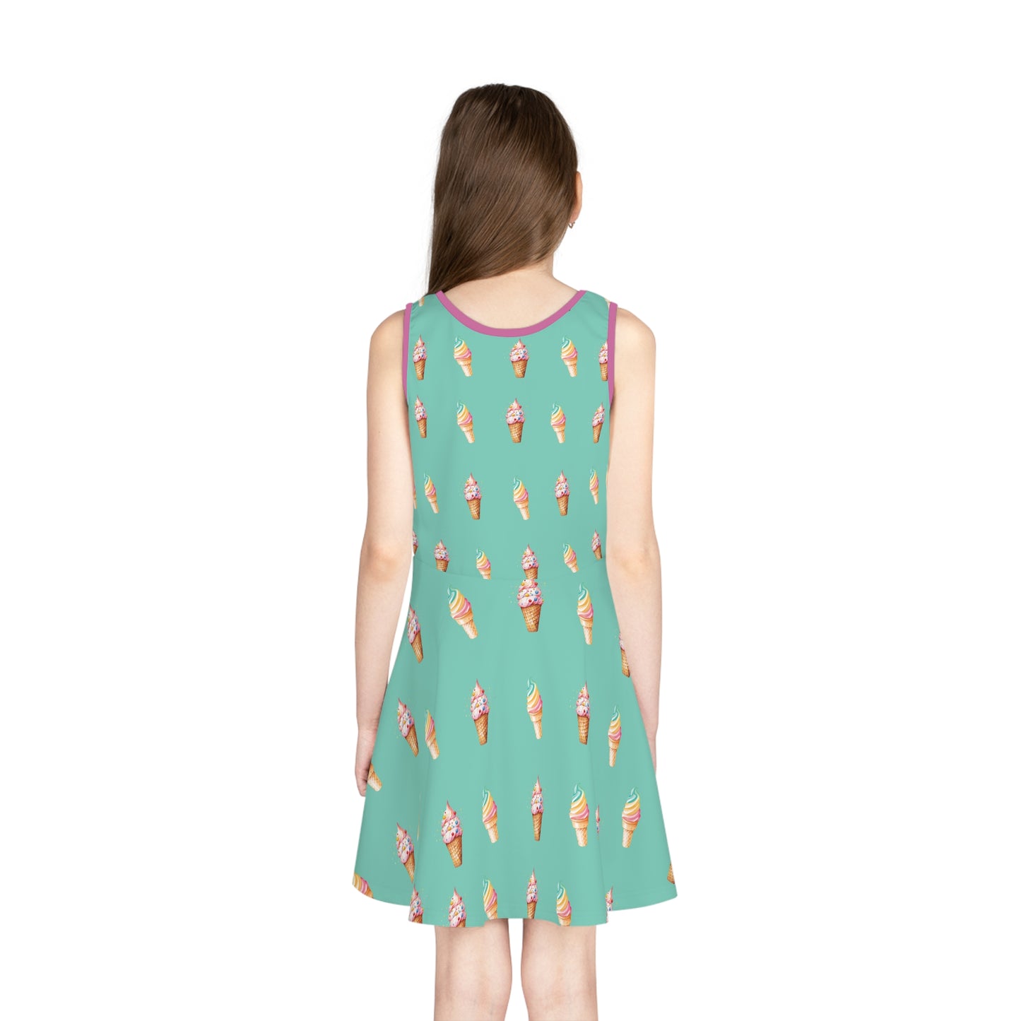Icrecream Dress-Green