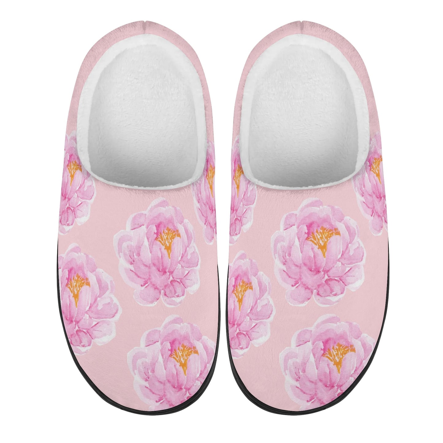 Whistledown Whisper Slippers-Pink Roses