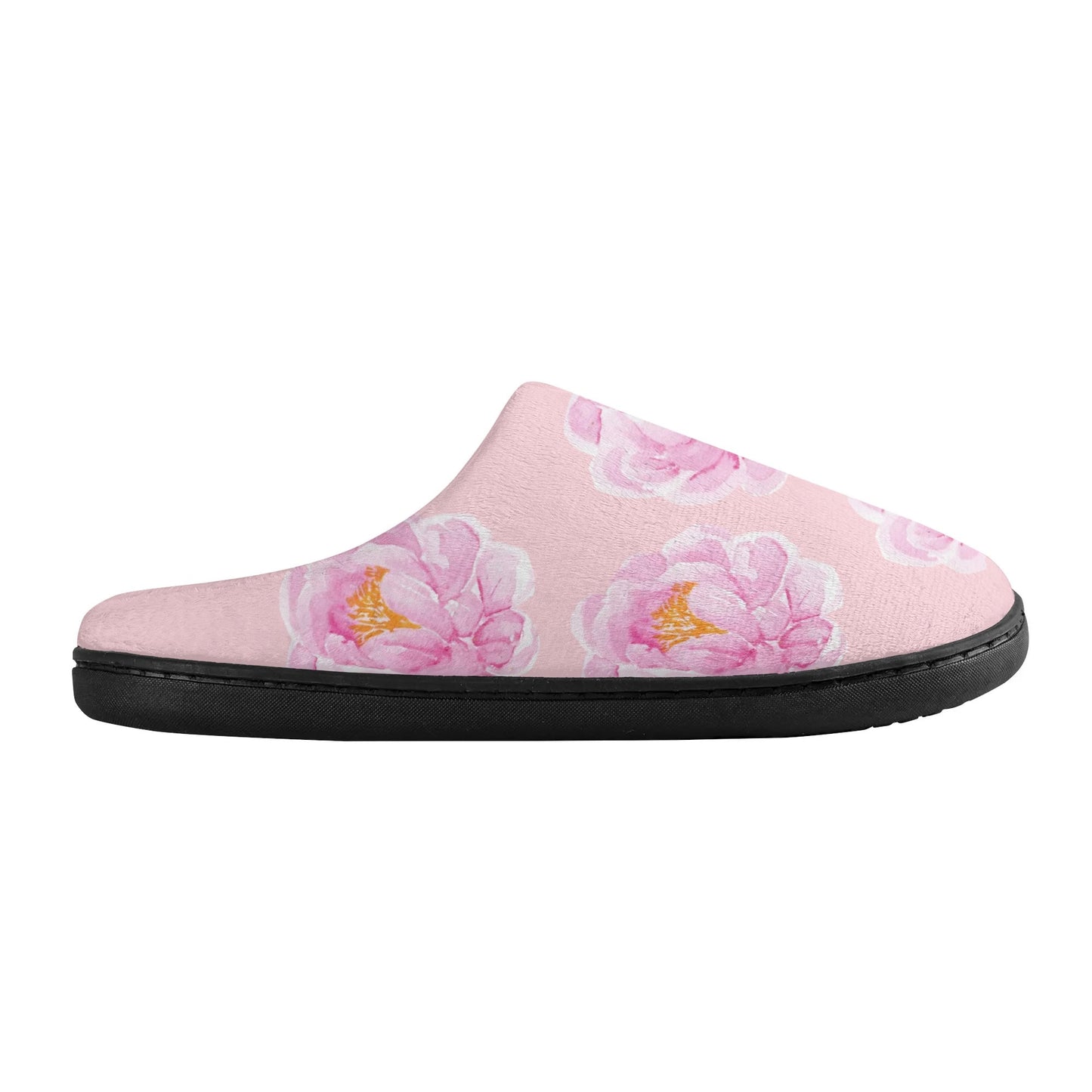 Whistledown Whisper Slippers-Pink Roses