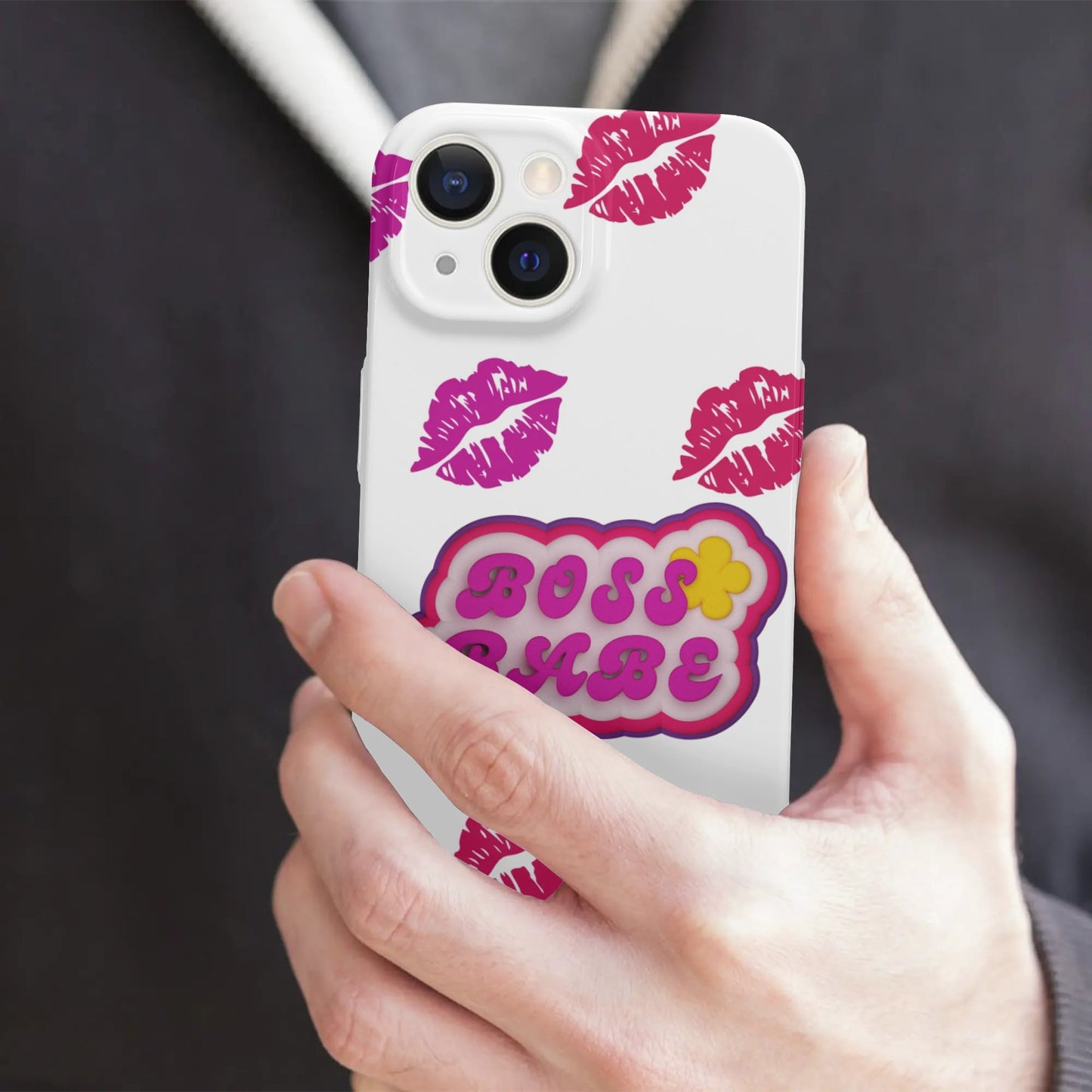 iPhone 15 Phone Case-Boss Babe