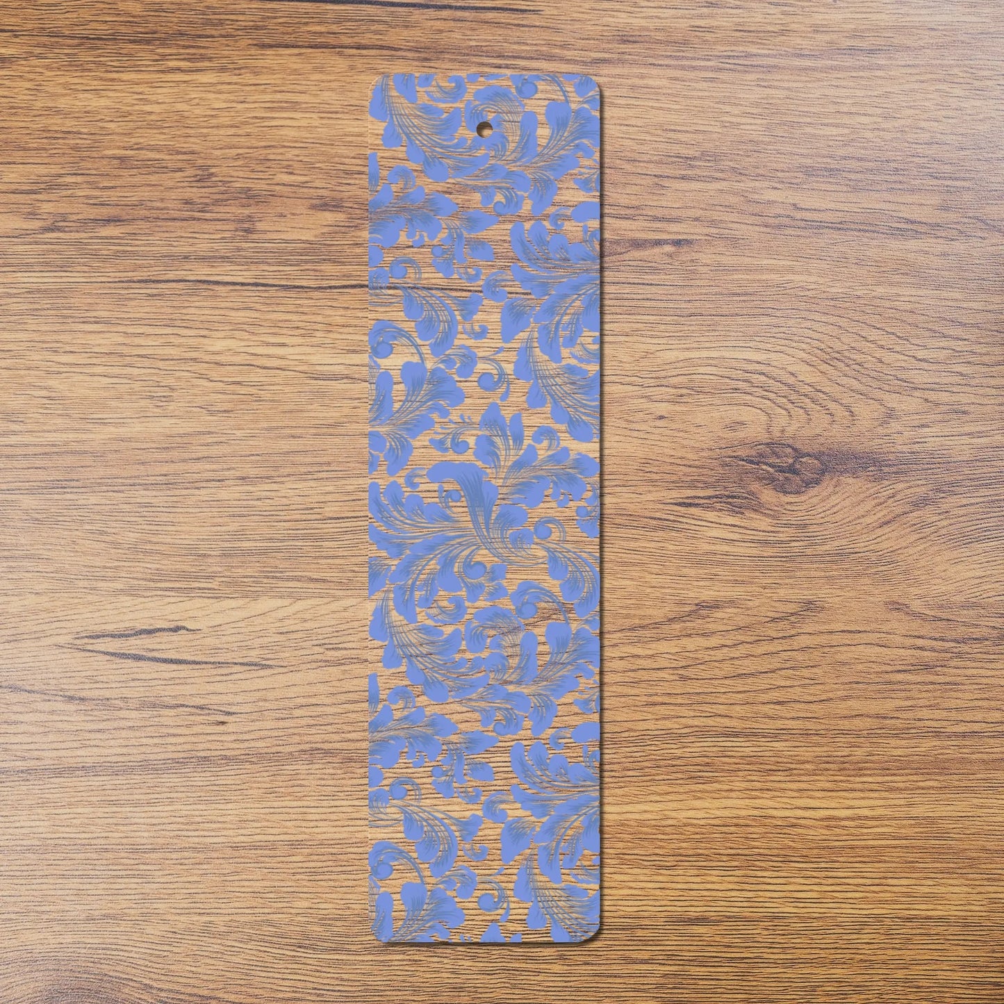 Blue Spiral Bookmark