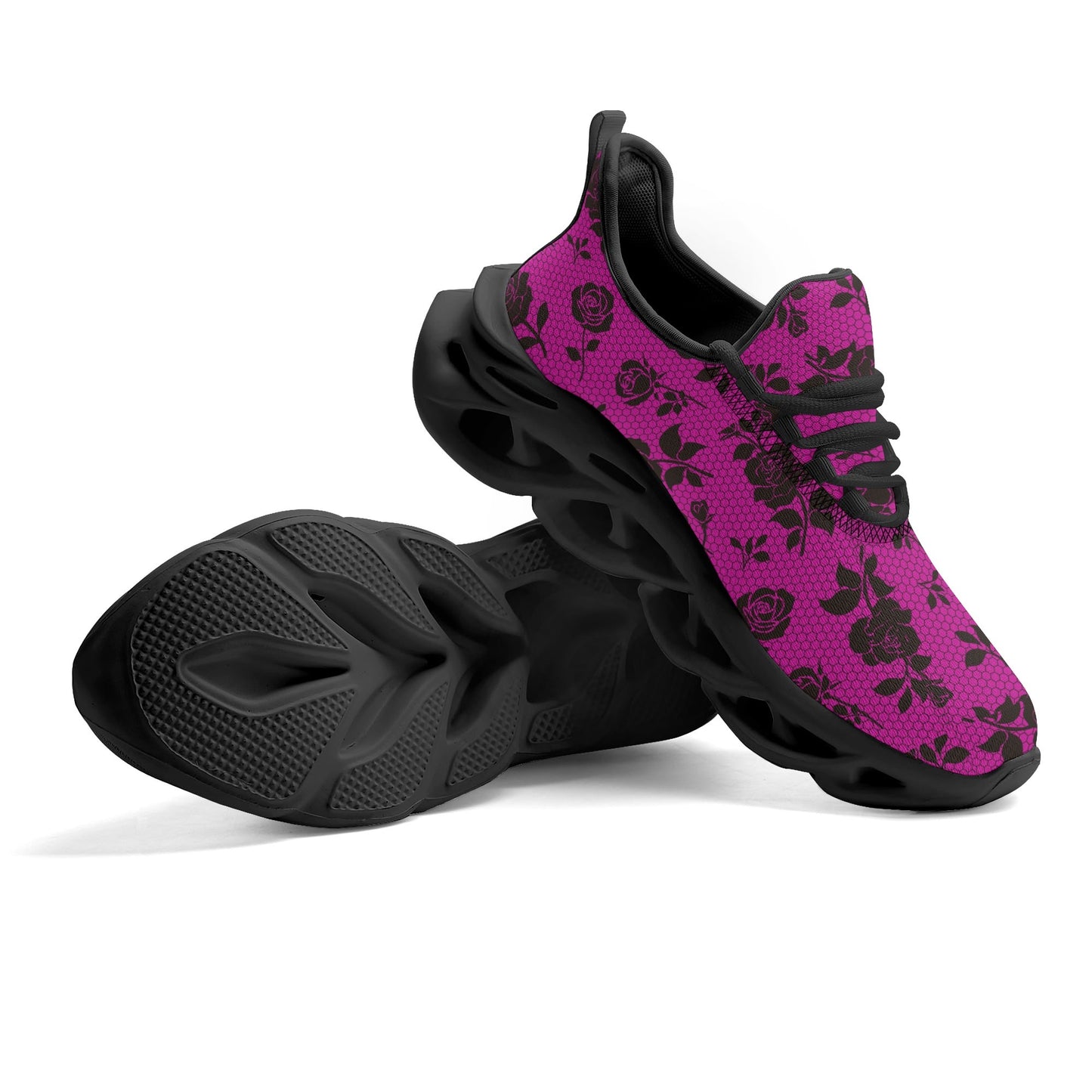 Womens Magenta M-sole Sneakers