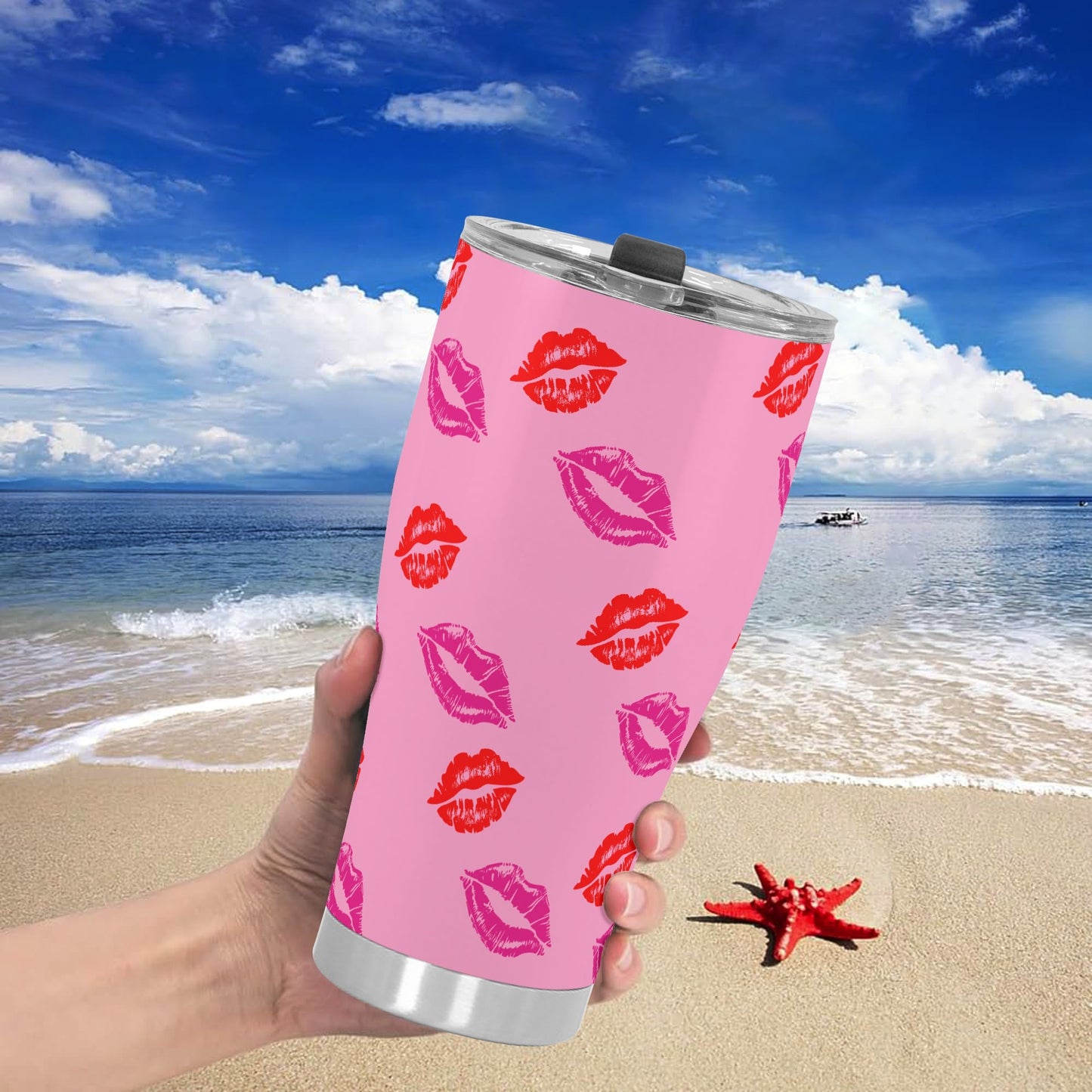 Pink Kiss Tumbler
