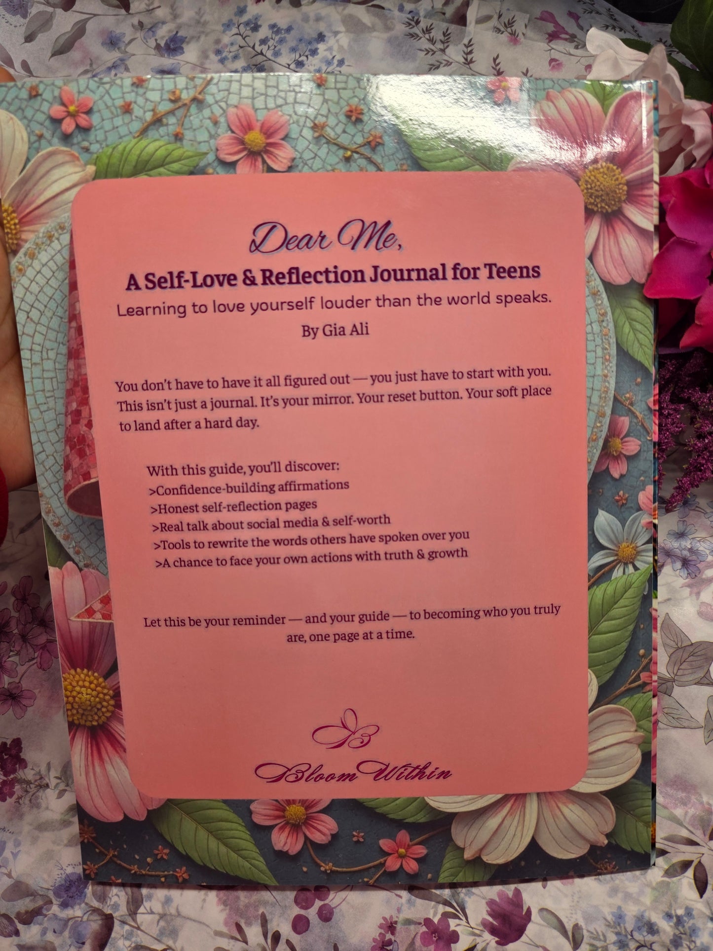 Dear Me, A Self-Reflection Journal for Teens