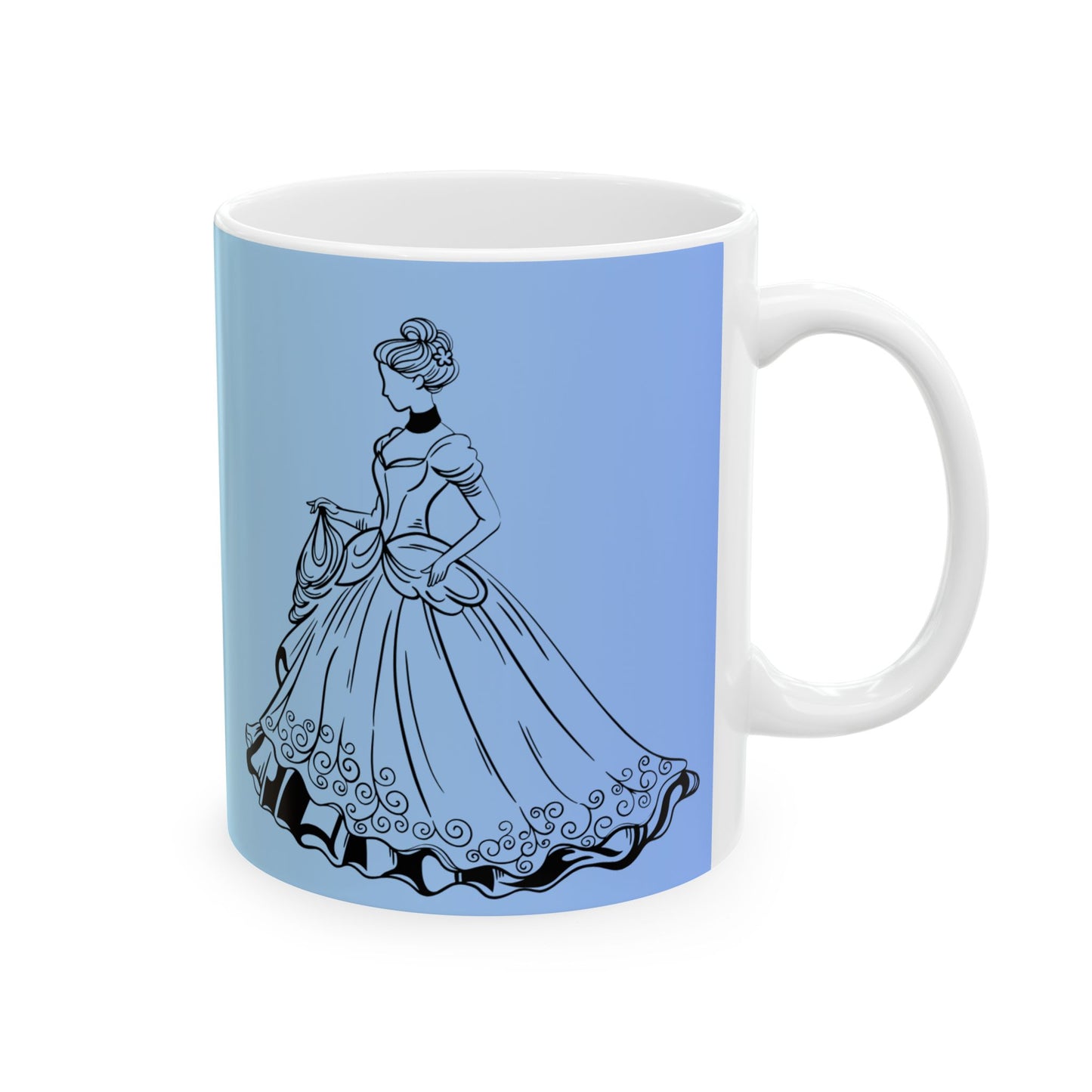To the Ball Mug-Blue/Teal