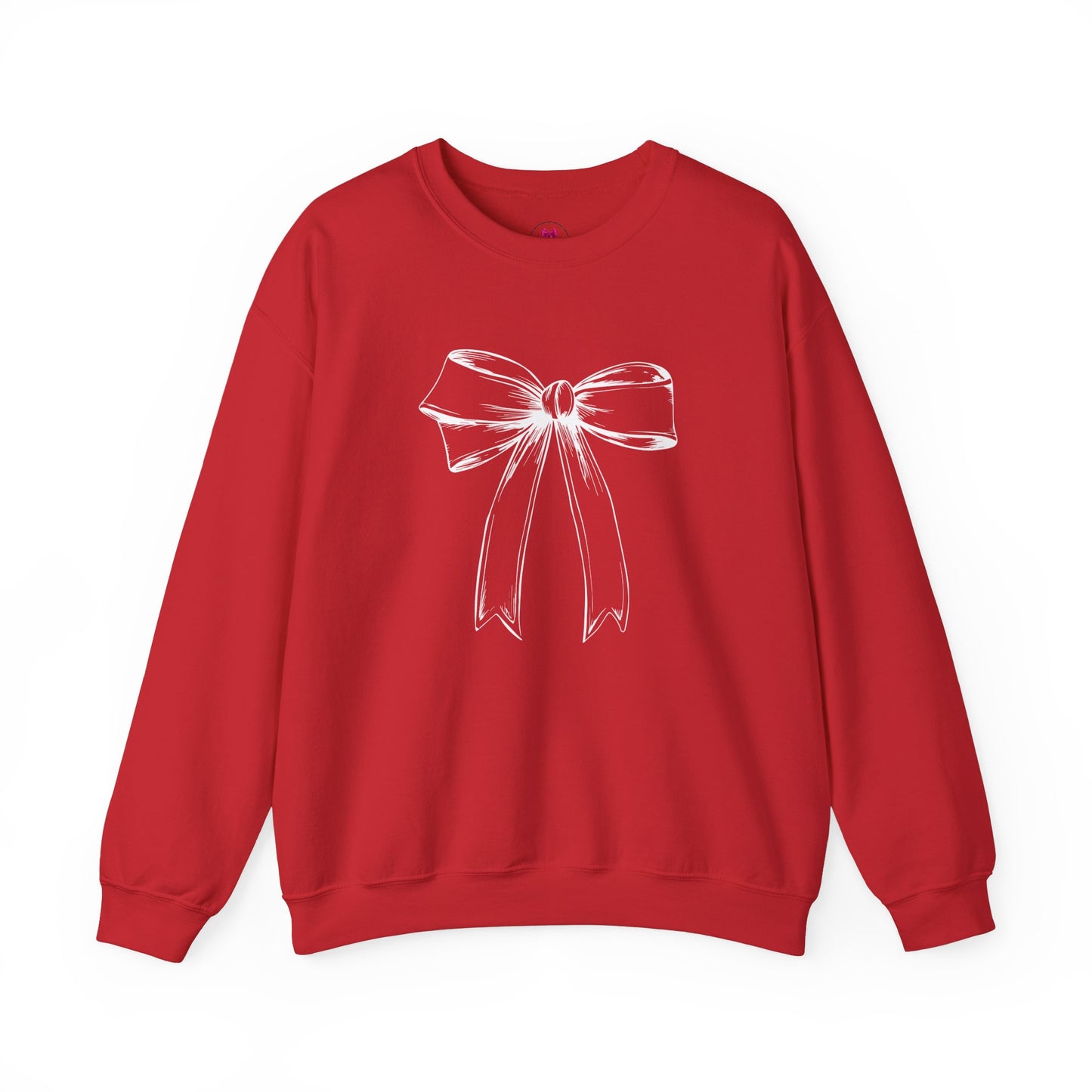 White Bow Sweatshirt