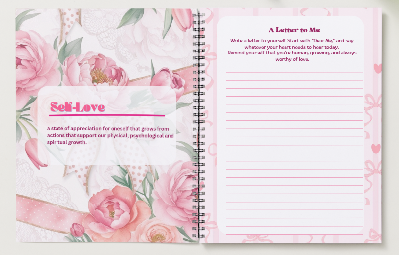 Dear Me, A Self-Reflection Journal for Teens