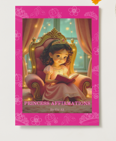 Princess Affirmation Coloring book