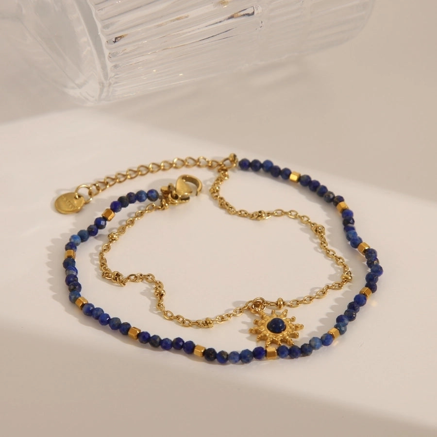 Bohemian Bead Bracelet (18K Gold Plated)