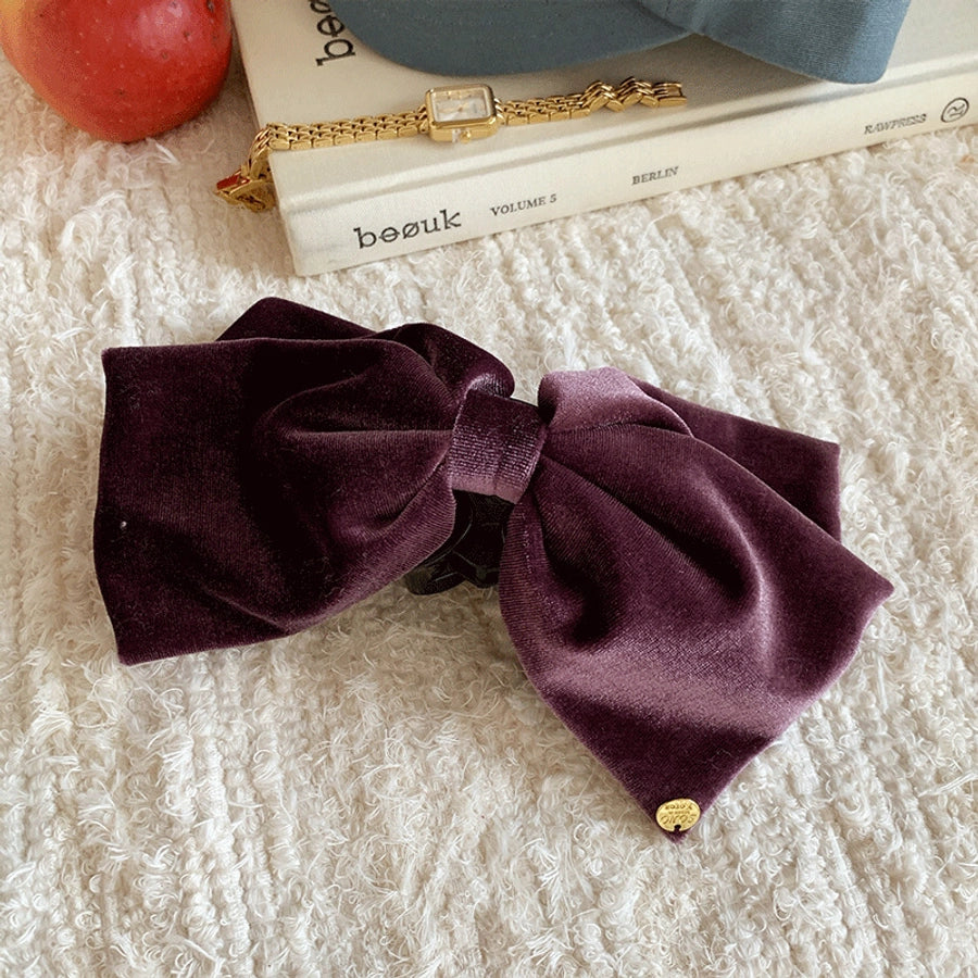 Velour Hair Clip