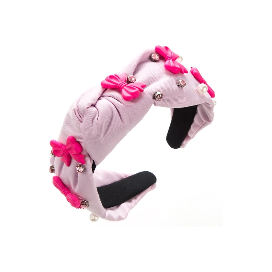 Bow knot Hairband Rhinestones