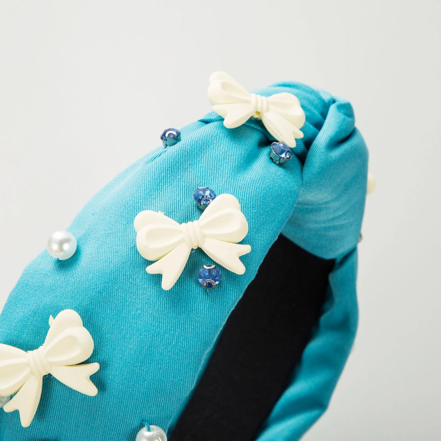 Bow knot Hairband Rhinestones
