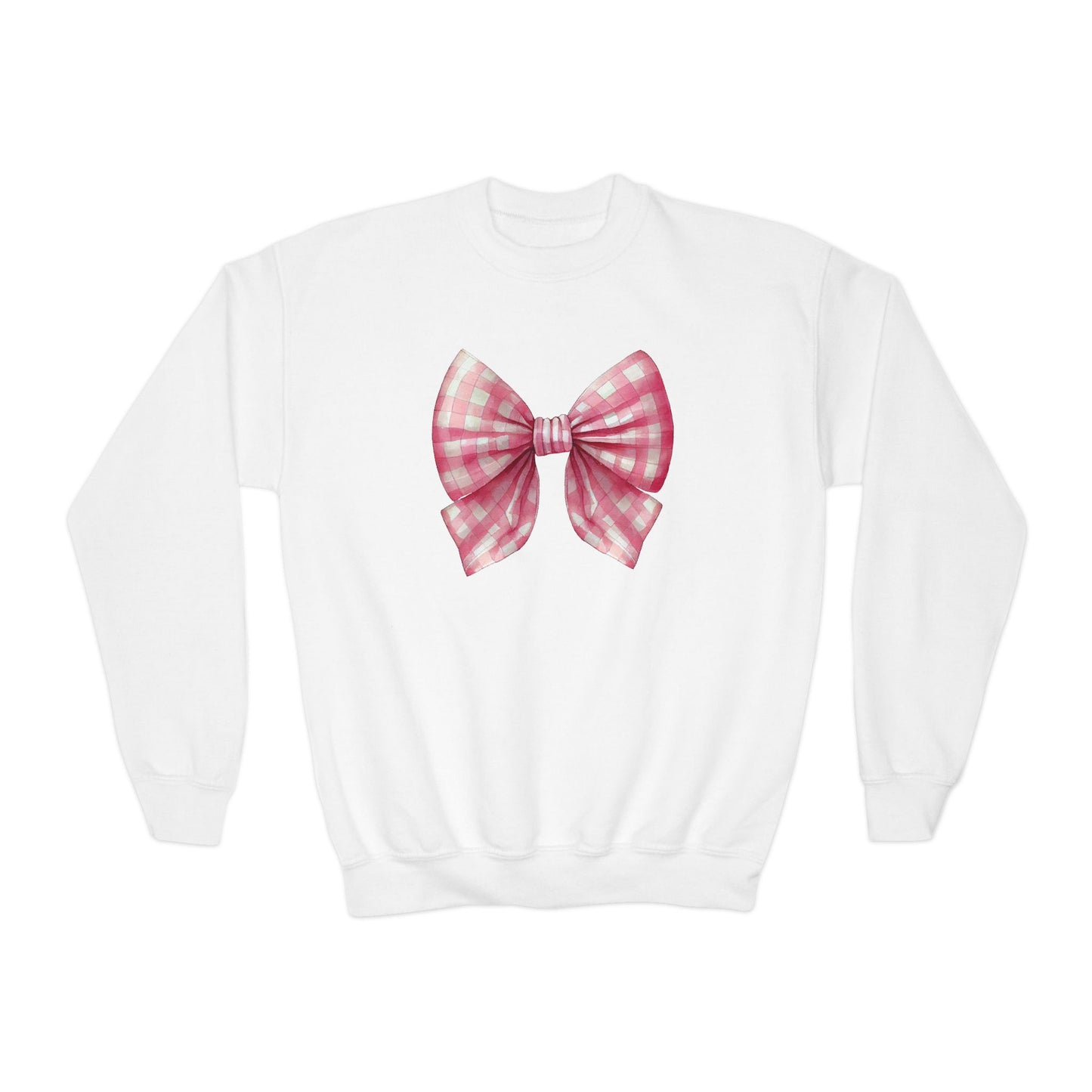 Pink Bow Sweatshirt2 (Kids)