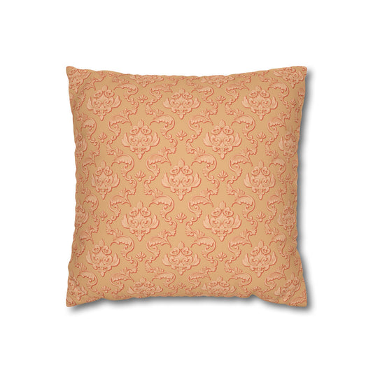 Whistledown Dream Pillow Case-Yellow Damask Suede