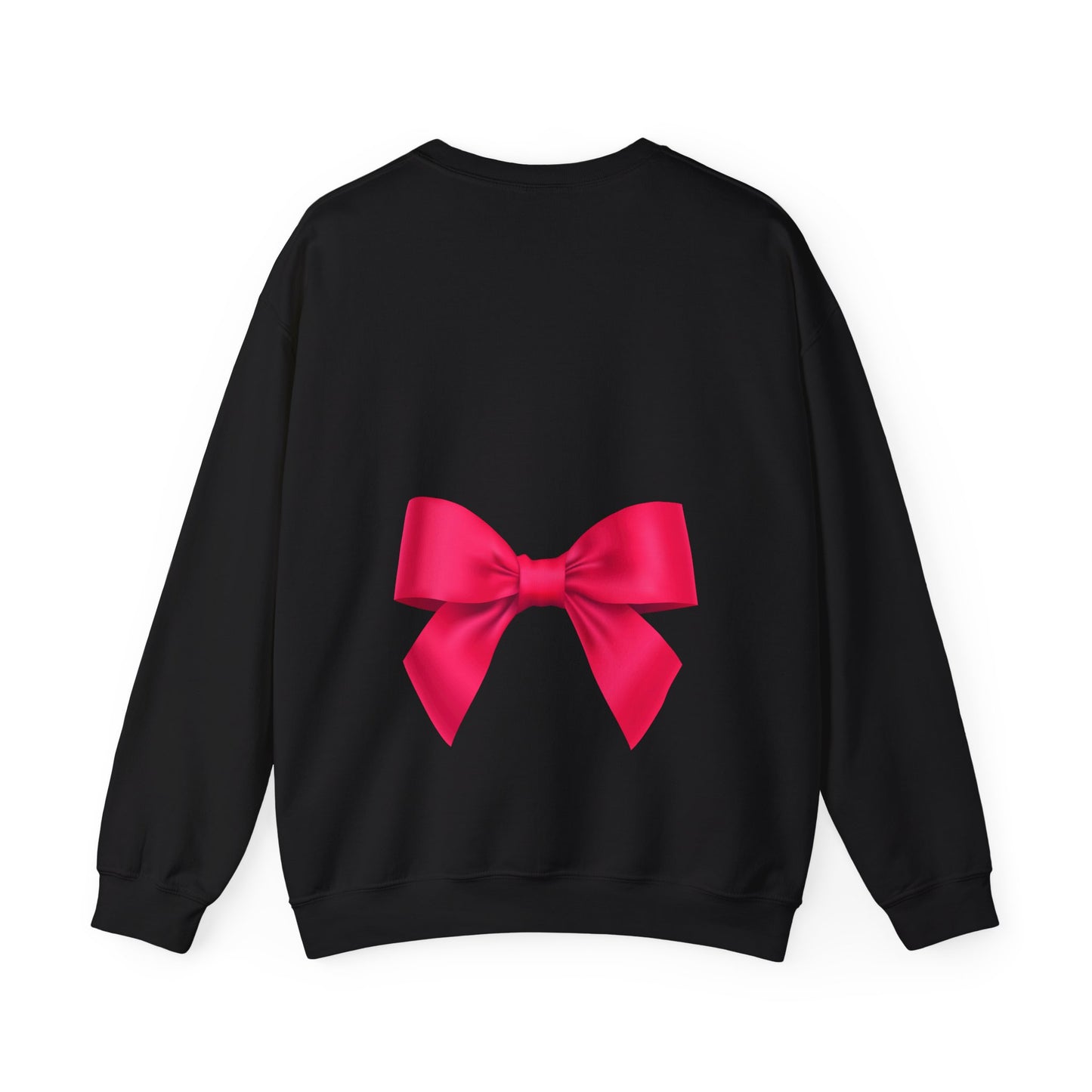 Hot Pink Bow Sweatshirt