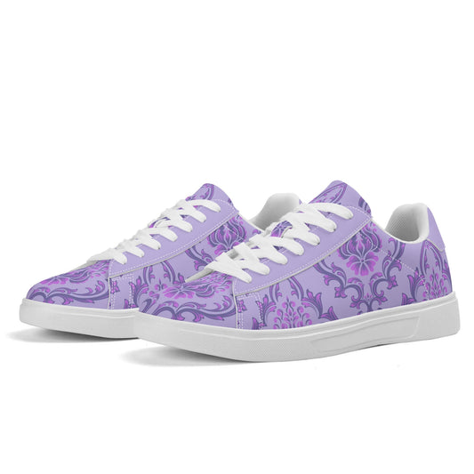 Purple Damask Shoes