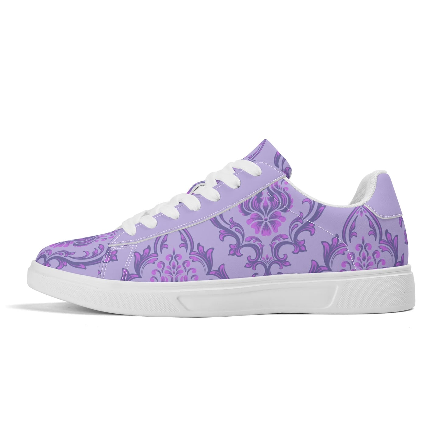 Purple Damask Shoes