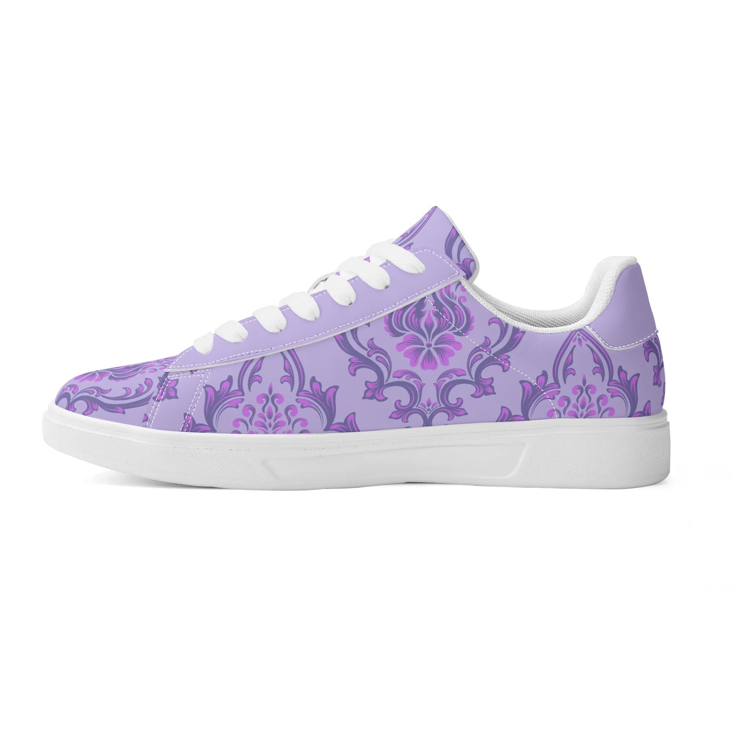 Purple Damask Shoes