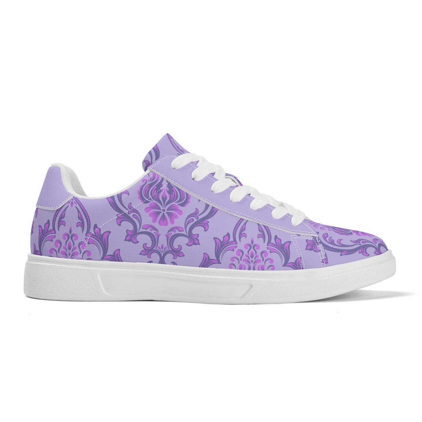 Purple Damask Shoes