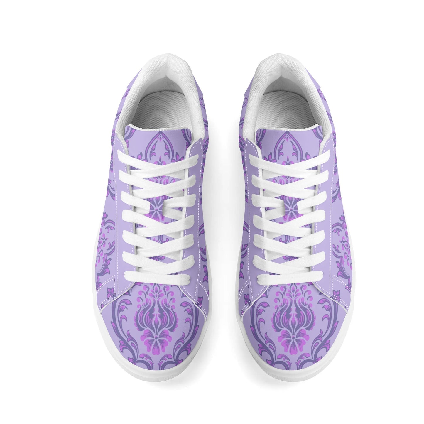 Purple Damask Shoes