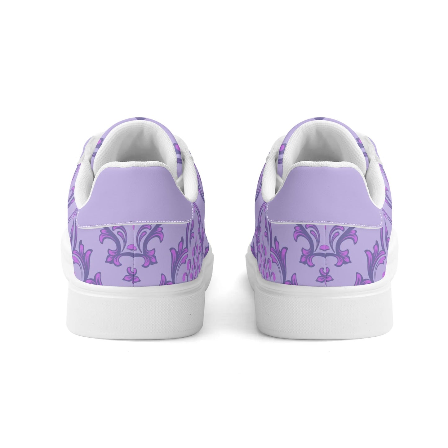 Purple Damask Shoes