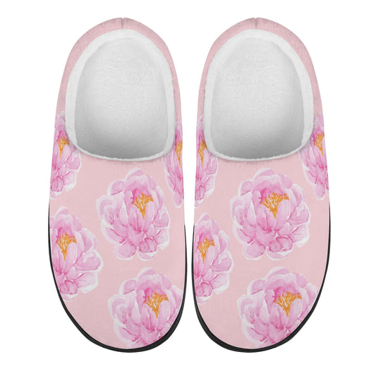 Whistledown Whisper Slippers-Pink Roses