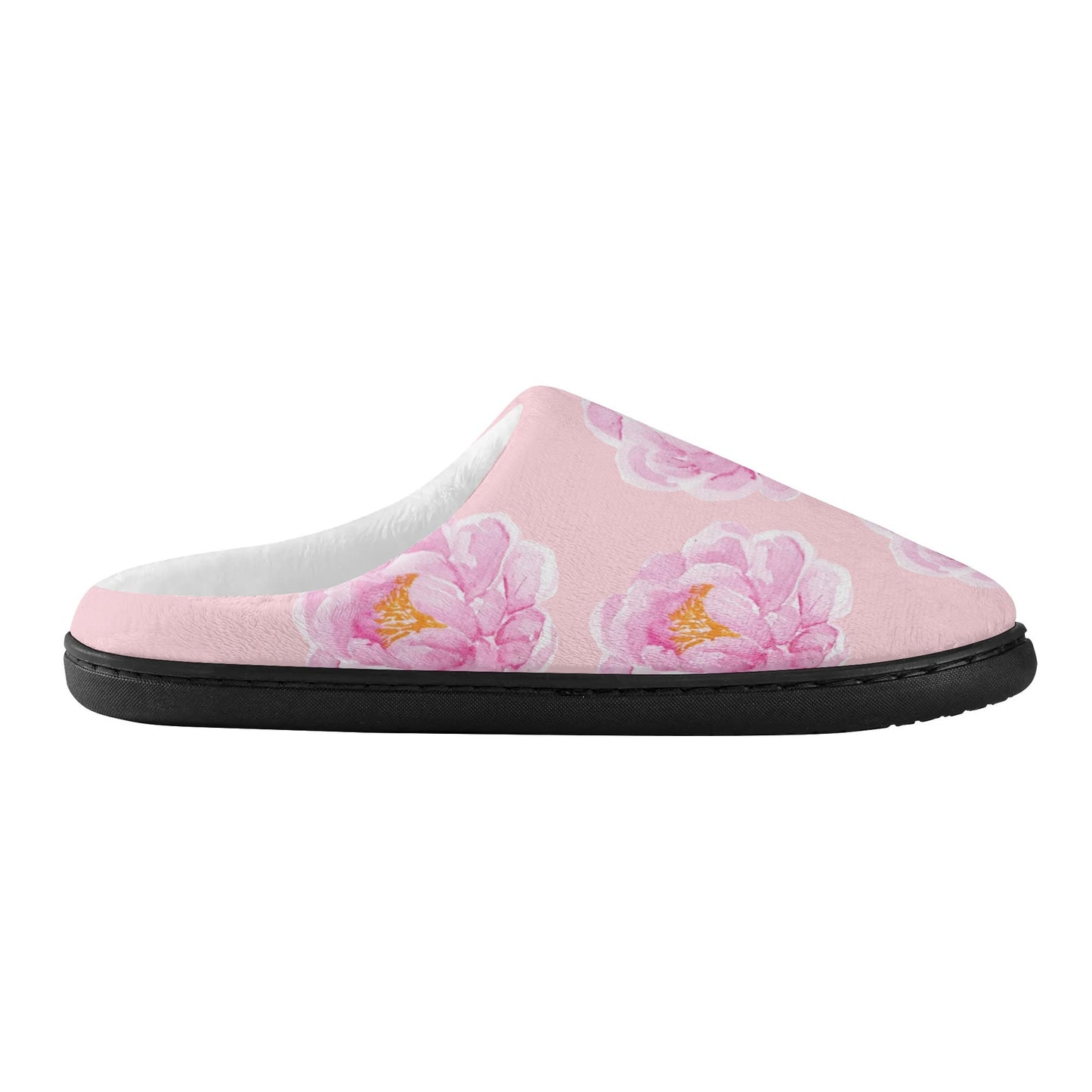 Whistledown Whisper Slippers-Pink Roses