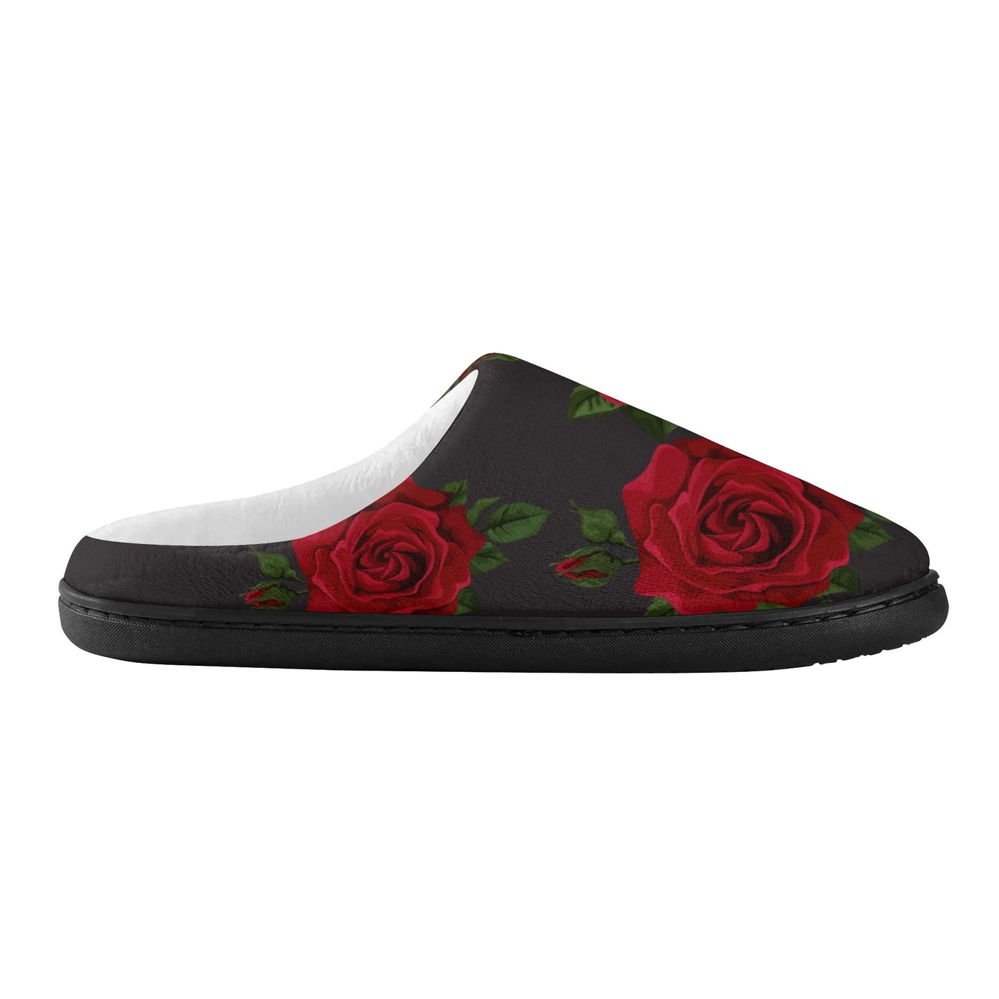 Whistledown Whisper Slippers-Red Roses