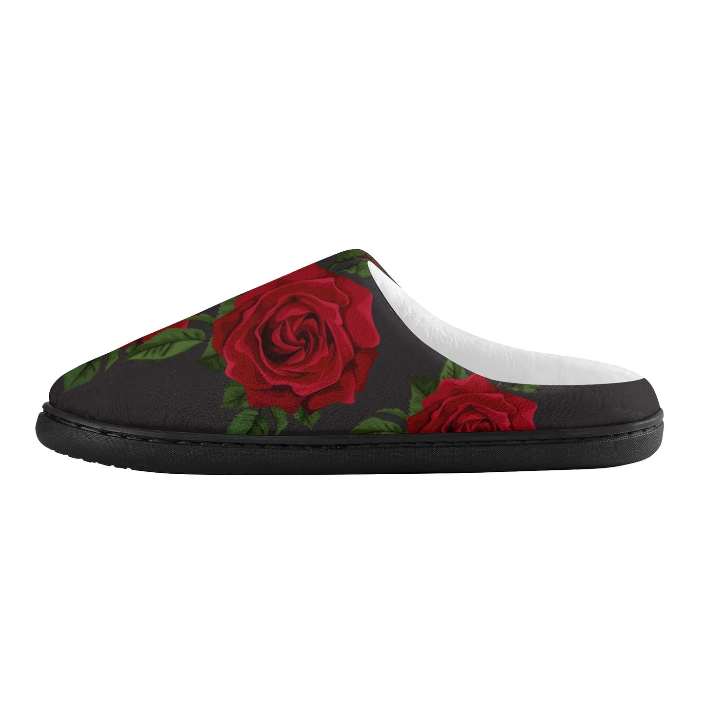 Whistledown Whisper Slippers-Red Roses
