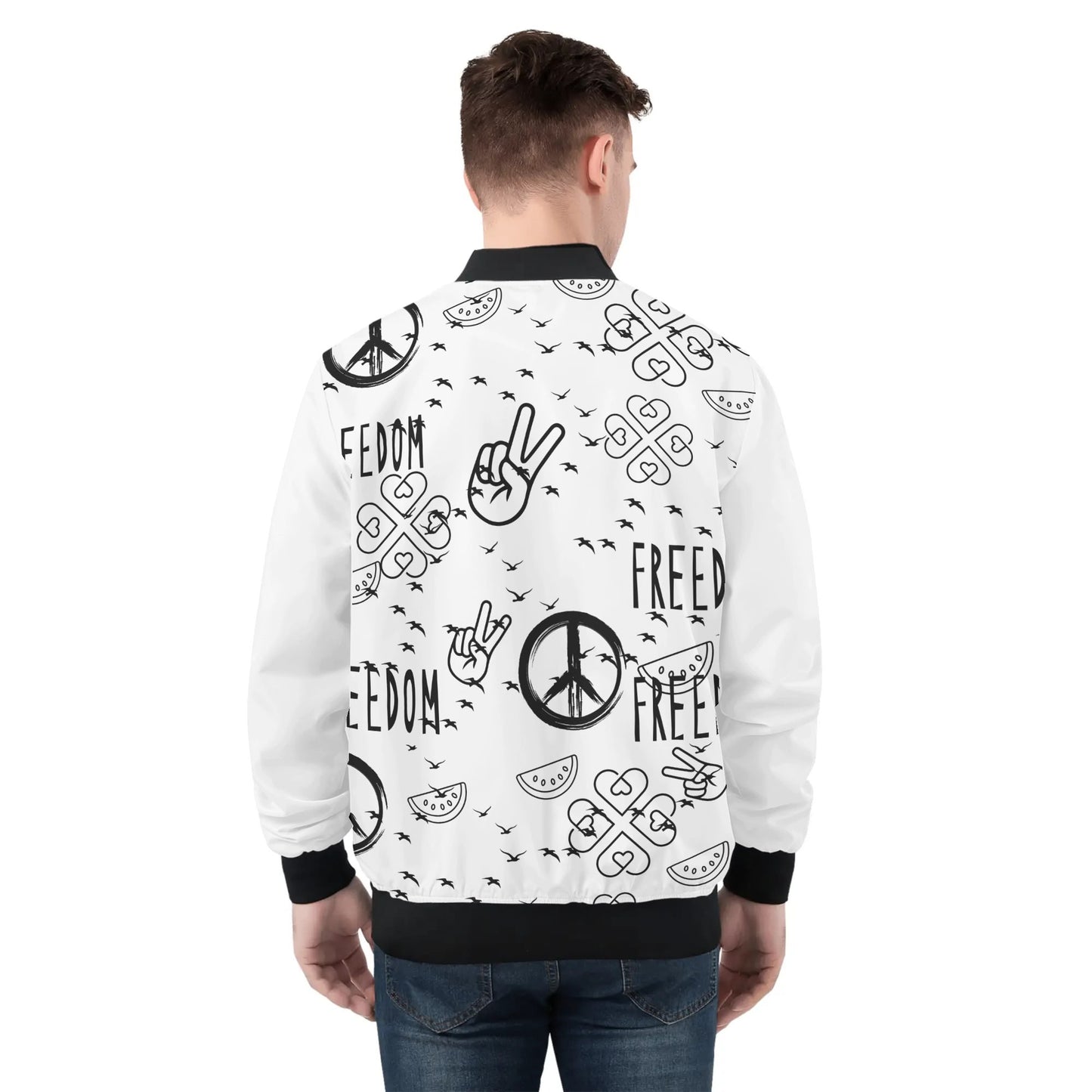 Mens Bomber Jacket-Freedom3