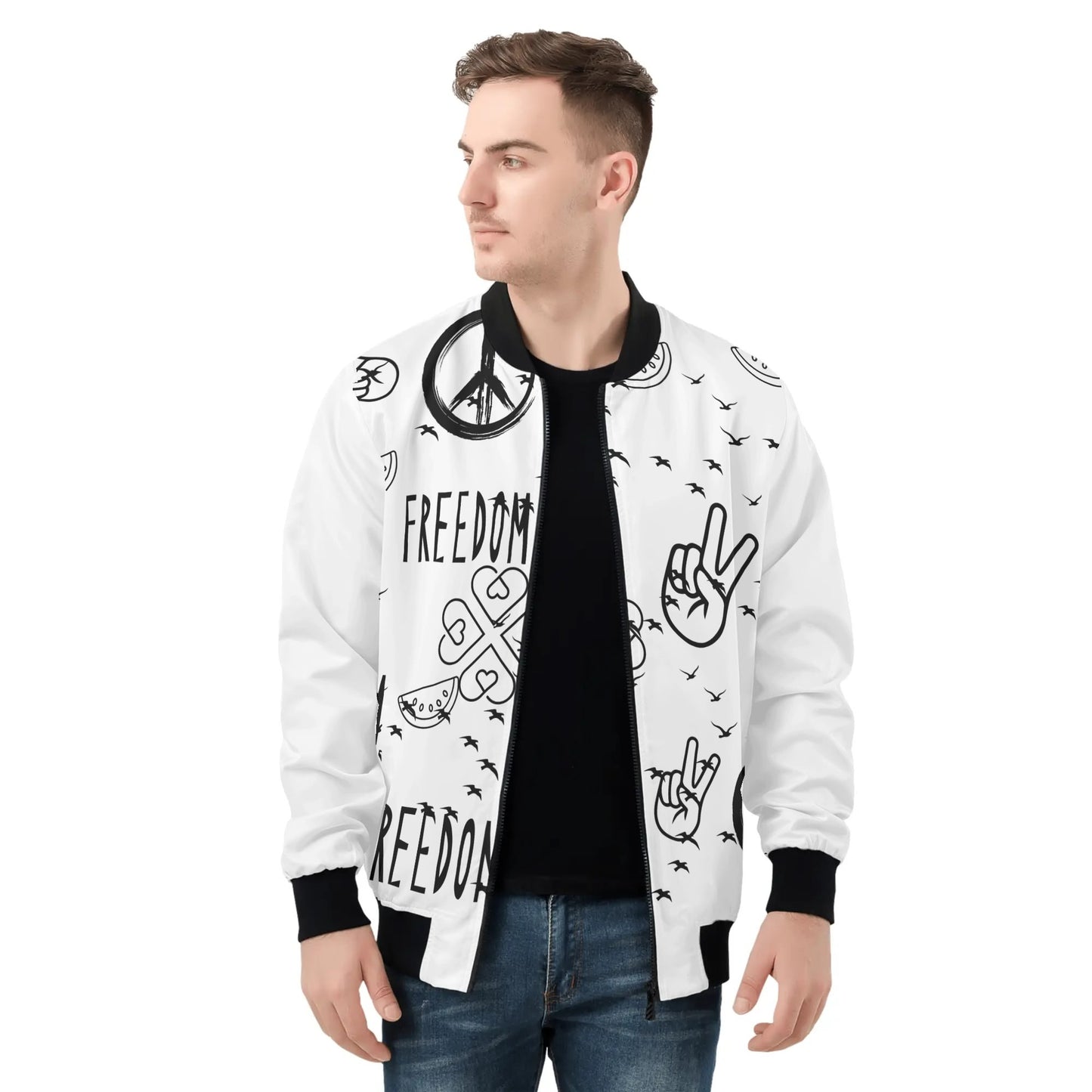 Mens Bomber Jacket-Freedom3