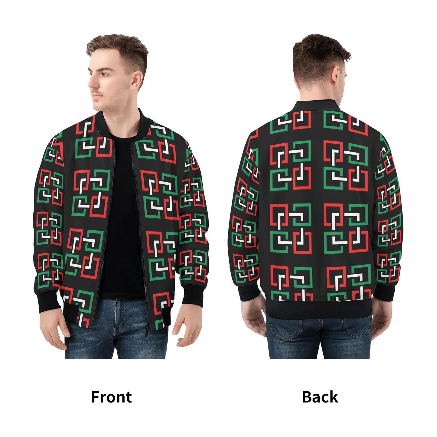 Mens  Bomber Jacket-Freedom2