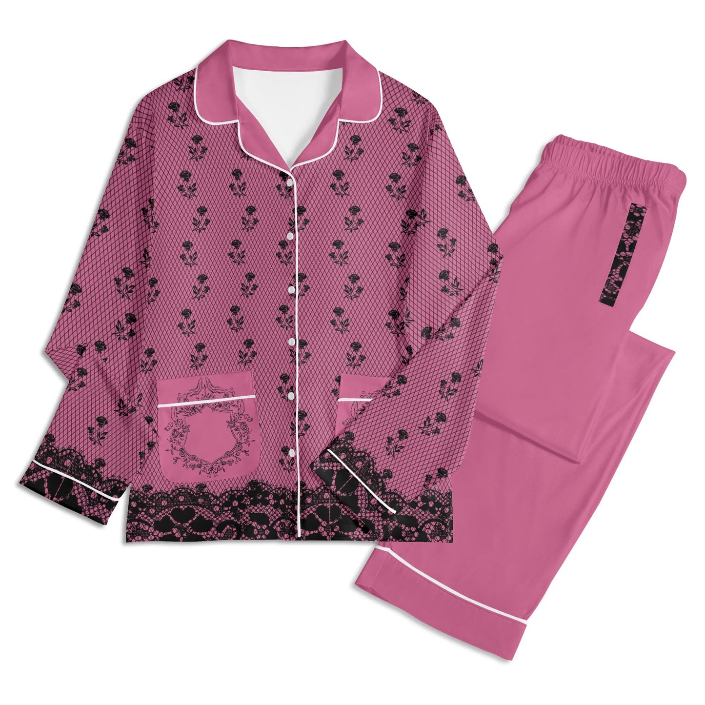 Lace and Roses PJ Set