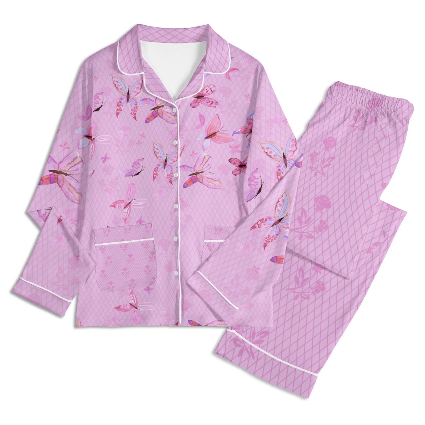 Blooming Nights PJ set-Butterflies