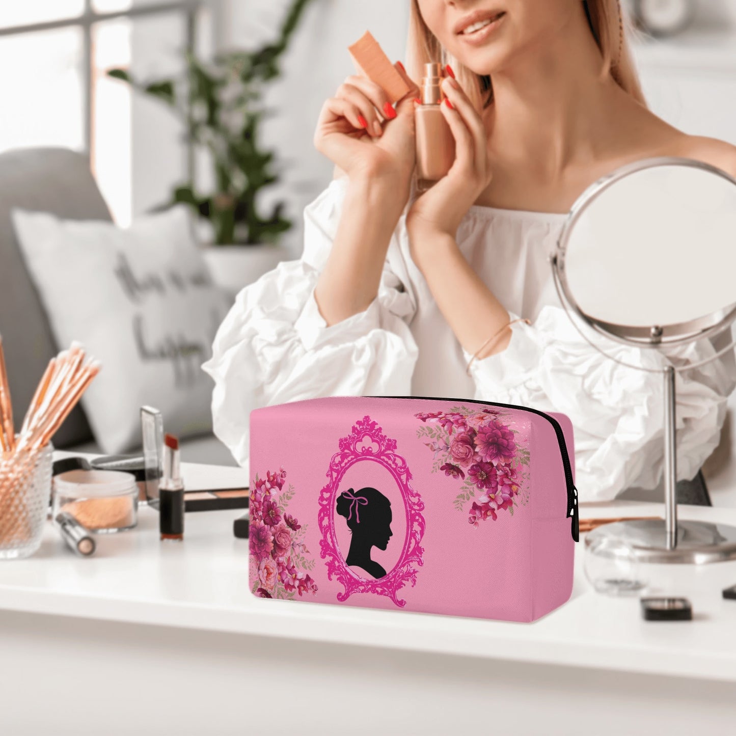 Bridgerton Travel Bag-Pink