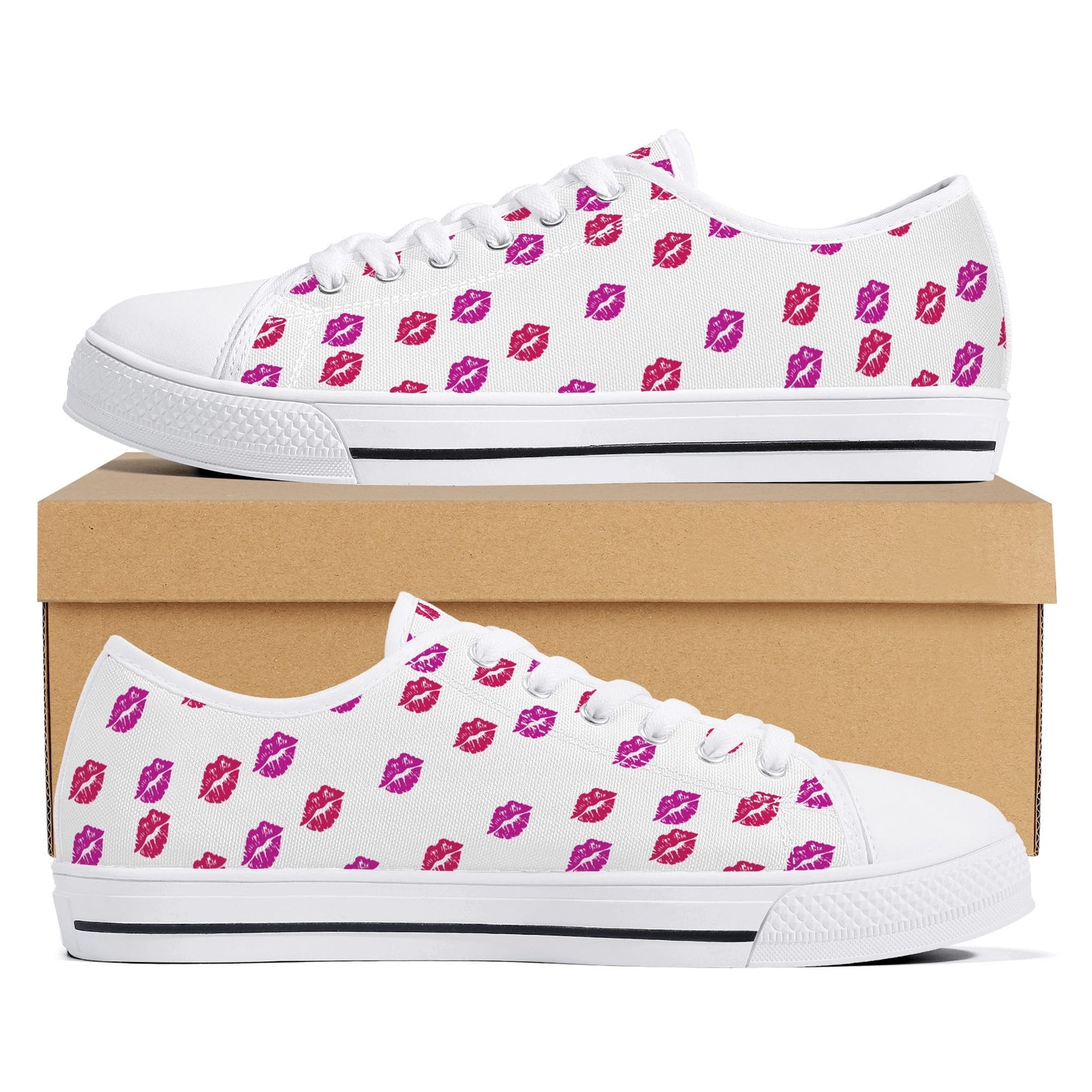 Kisses Canvas Shoes