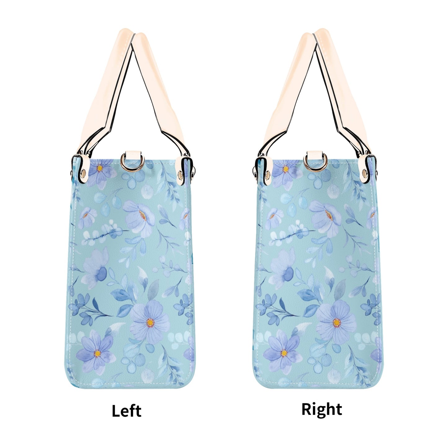 Blue Bows and Petals