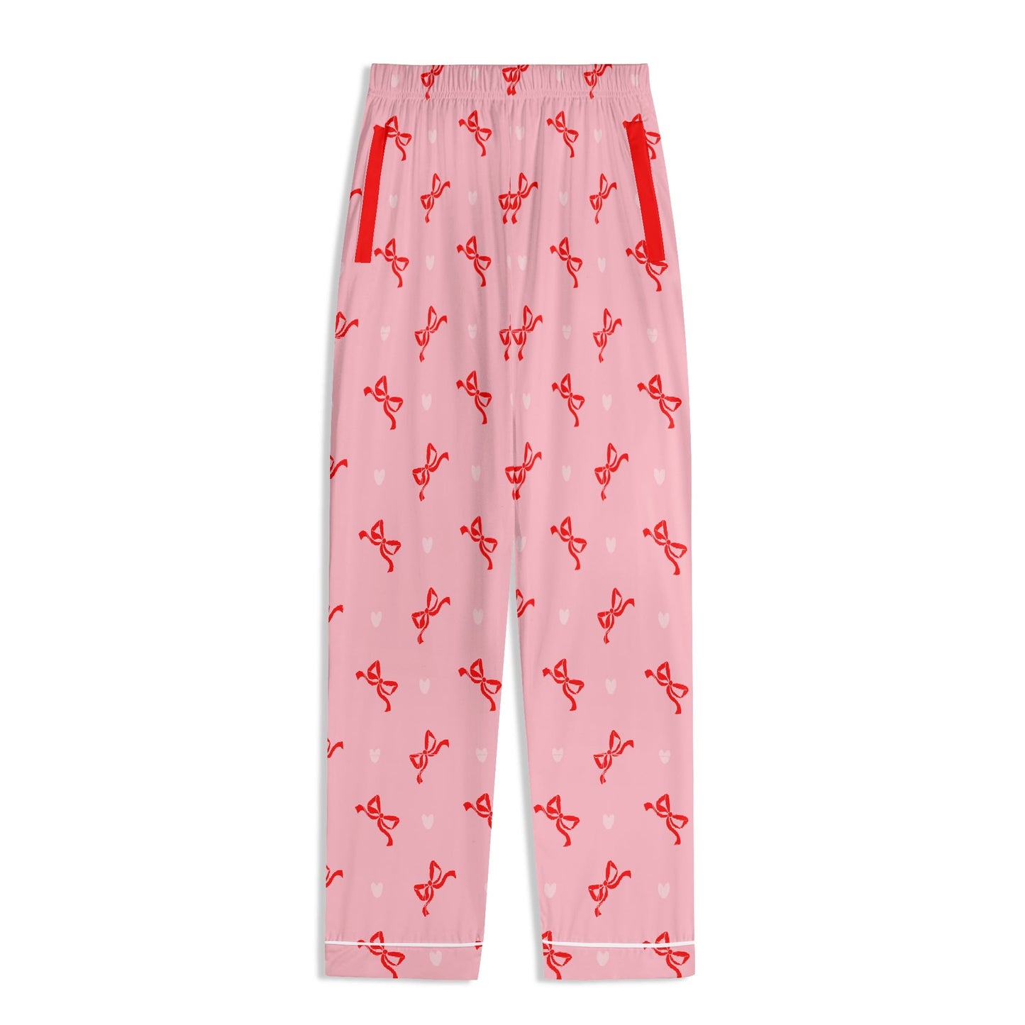 Pink Valentine Bow PJ set