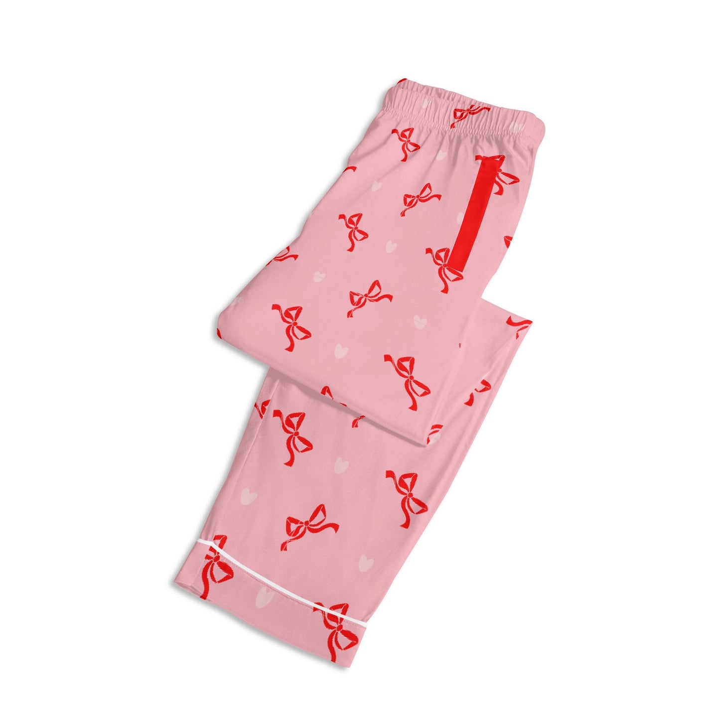 Pink Valentine Bow PJ set