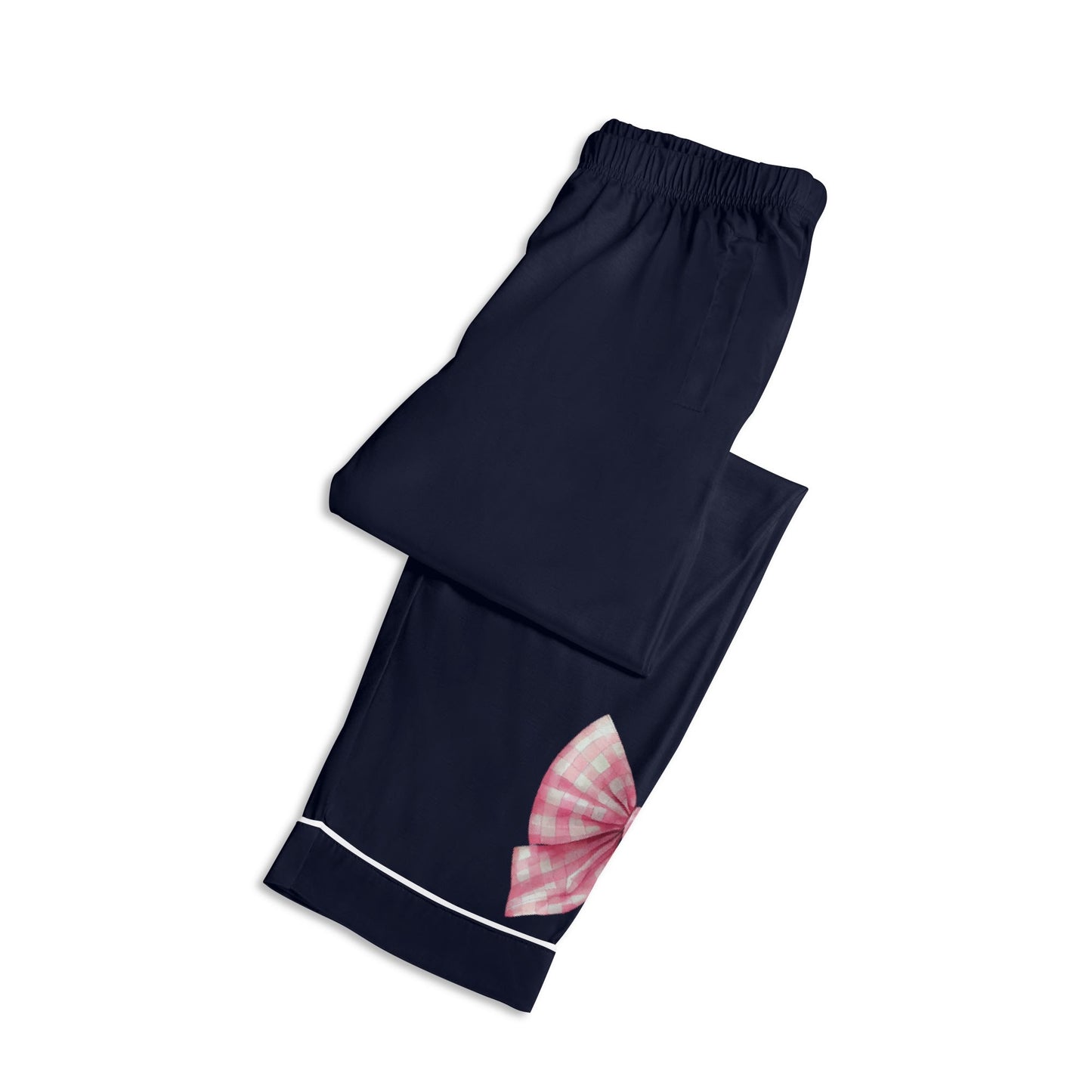 Midnight Bows PJ set-Navy