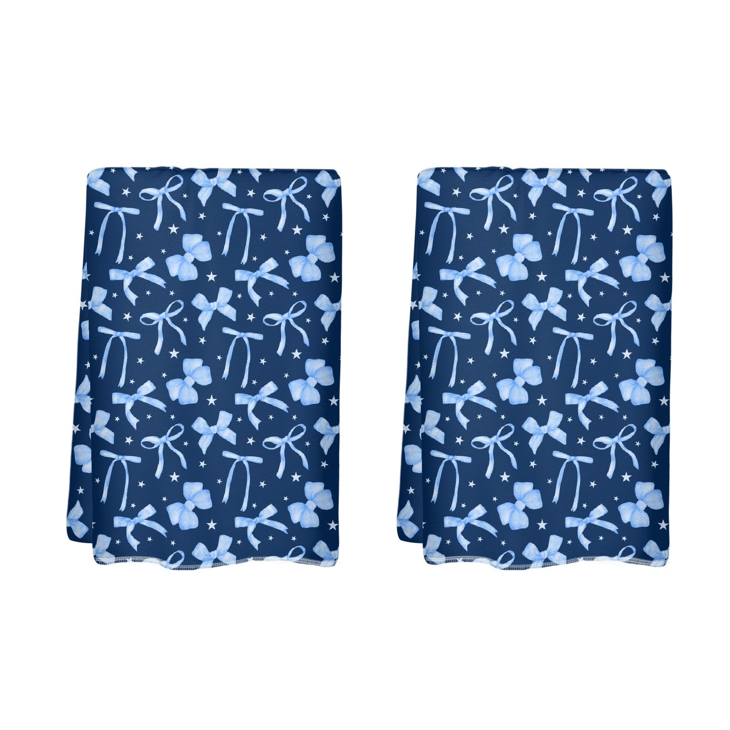 Bows and Stars Hand Towel Set