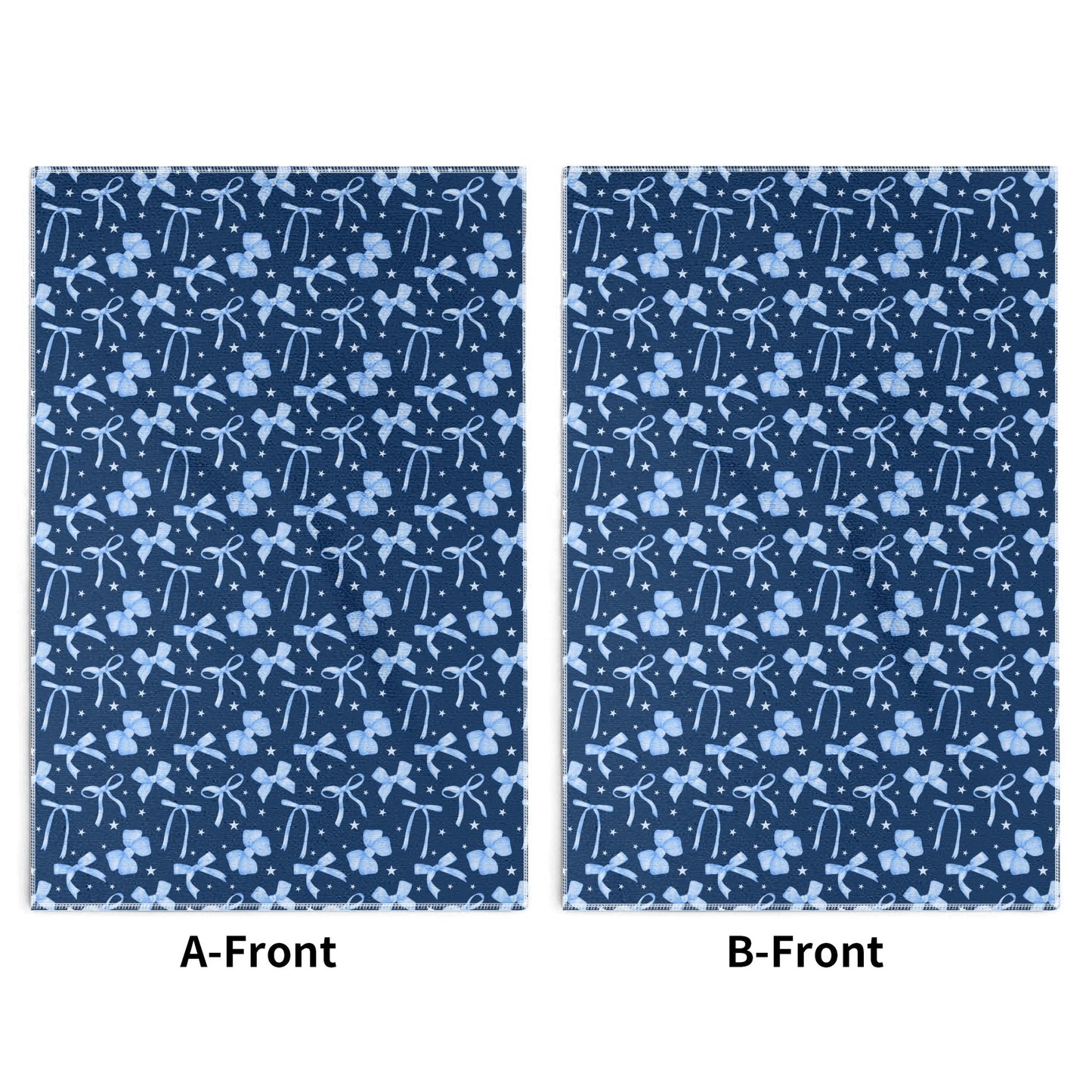 Bows and Stars Hand Towel Set