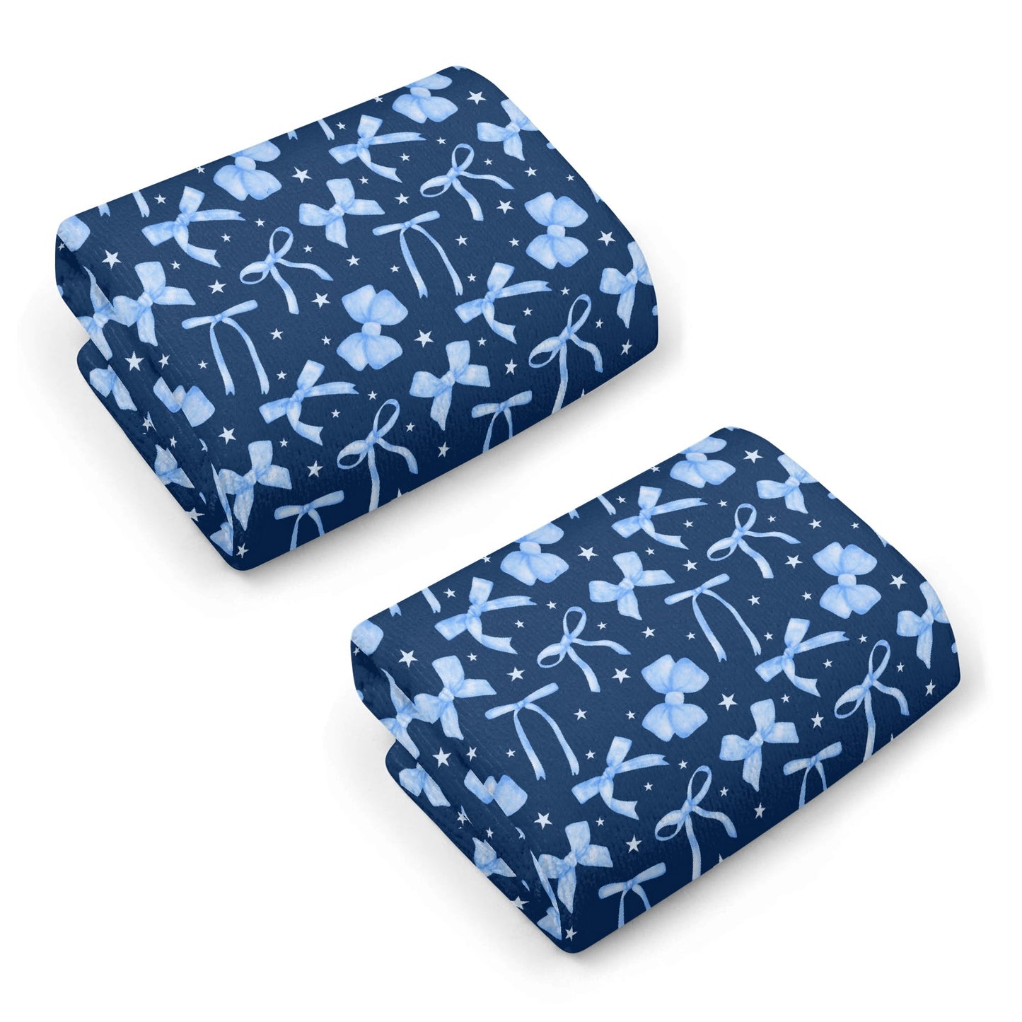 Bows and Stars Hand Towel Set