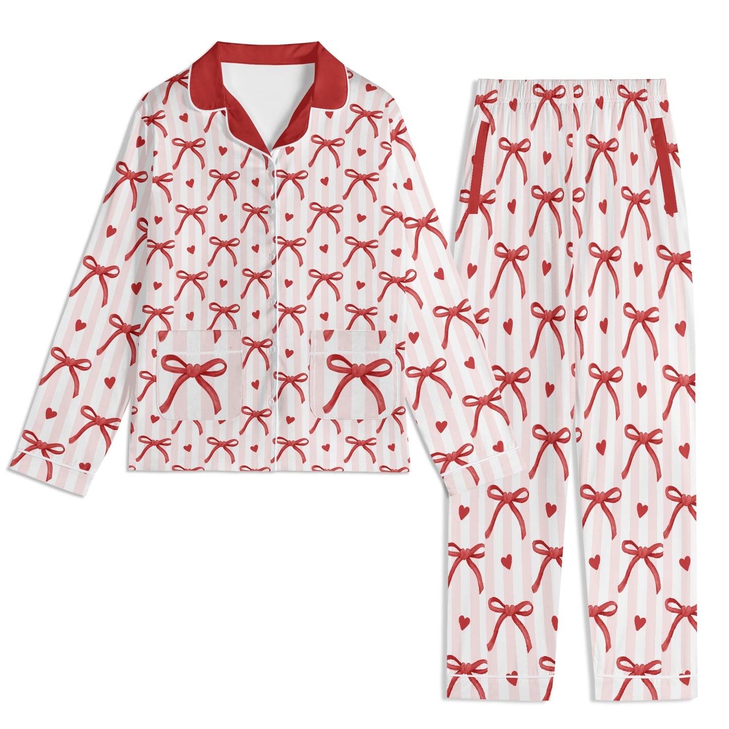 Red Bows PJ set