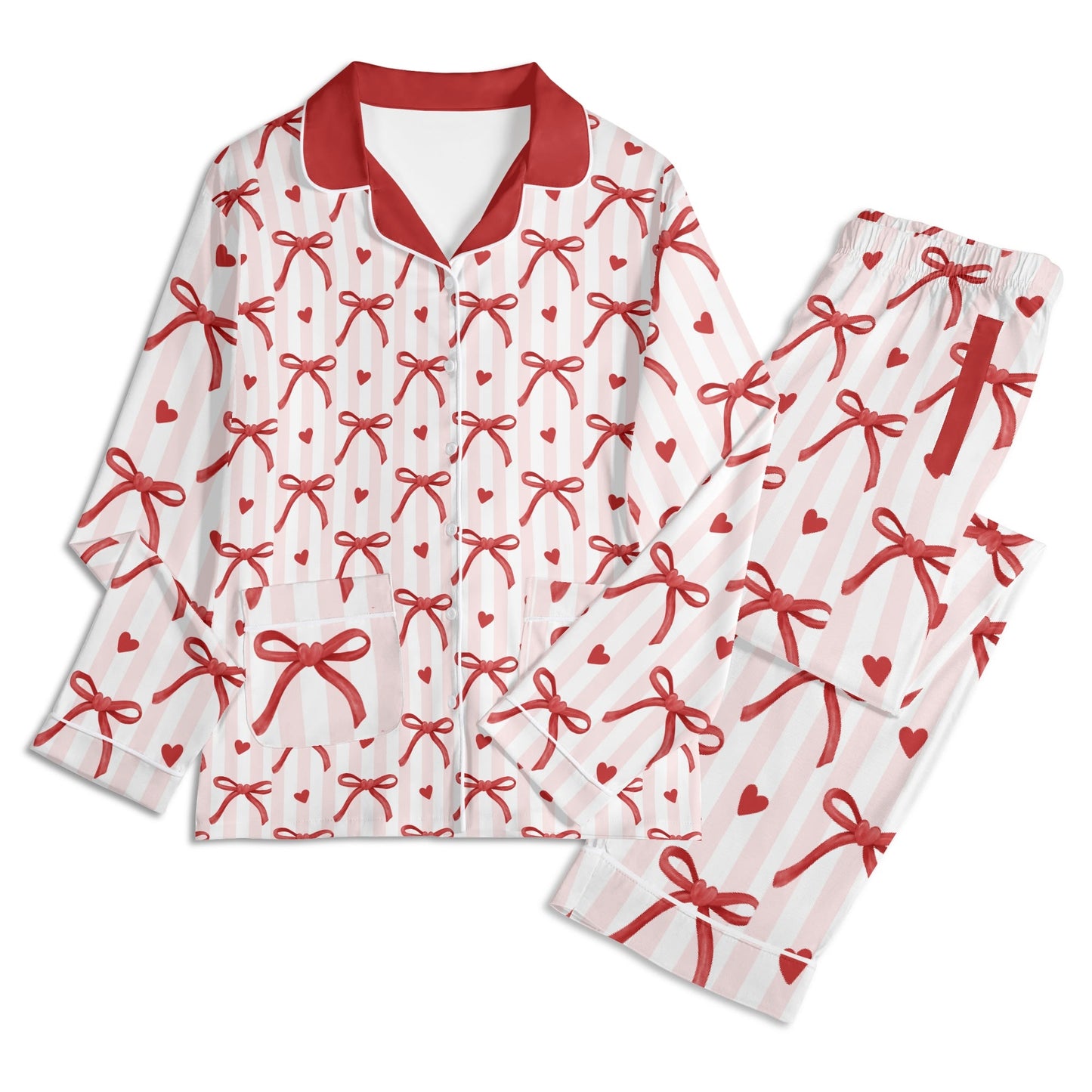 Red Bows PJ set