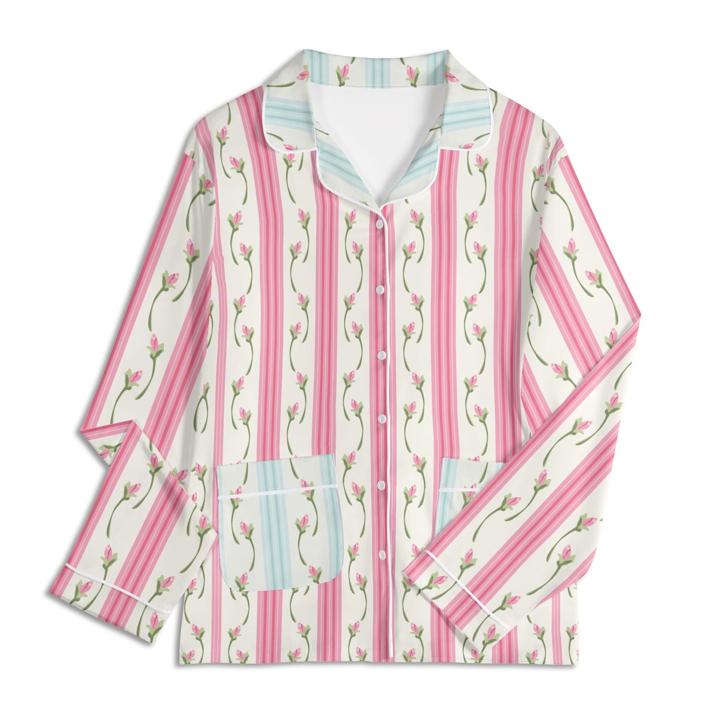 Rose & Stripes PJ set-Mom