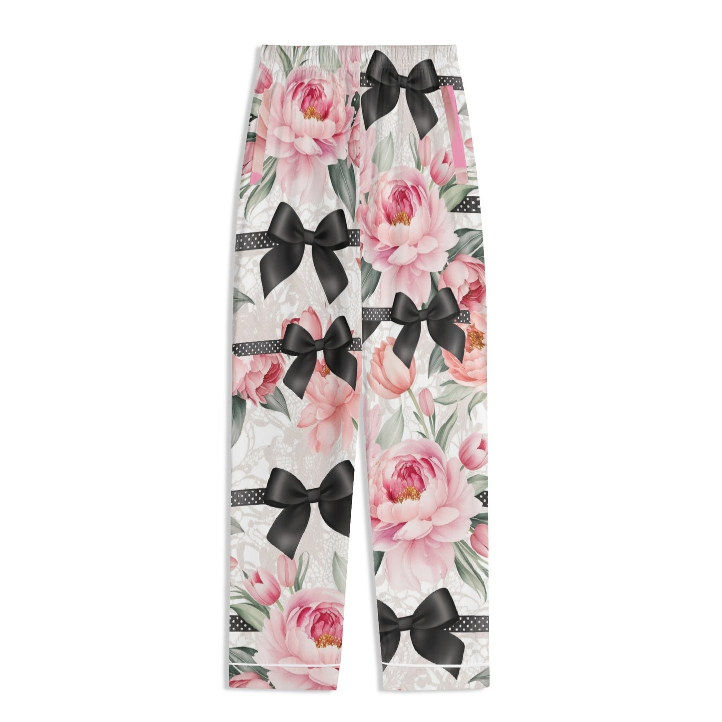 Cherries & Bows PJ set-Mom